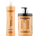 ماسک بعد از حمام ضد ریزش نانو گلوبال 350میل Nano Global anti-shedding - تصویر 2