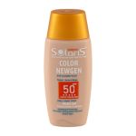 لوسیون ضد آفتاب رنگی بژ طبیعی آردن مدل Color Newgen با +SPF50 مناسب انواع پوست حجم 75 میل Ardene Solaris Sunscreen Lotion Color Newgen 75ml - تصویر 5