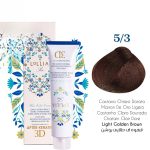 رنگ مو لولیا قهوه ای طلایی روشن 5.3 Lollia 3D 120m