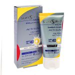 کرم ضد آفتاب بی رنگ سان سیف با SPF40 مناسب آقایان حجم 50 میلی لیتر Sunsafe Kids Sunscreen Cream SPF40 - تصویر 4