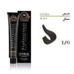 رنگ مو آوایی شماره 1/0 مشکی طبیعی حجم 120 میل