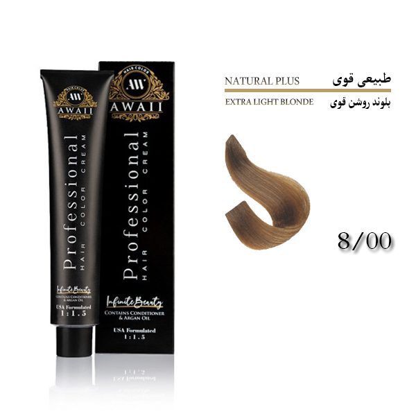 لاوین 7 رنگ مو آوایی شماره 8/00 رنگ بلوند روشن قوی - تصویر 1