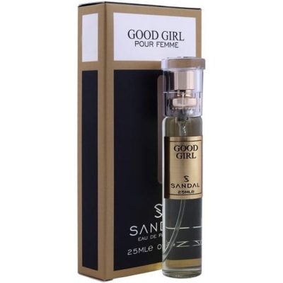 عطر جیبی زنانه صندل رایحه گودگرل 25 میل - SANDAL