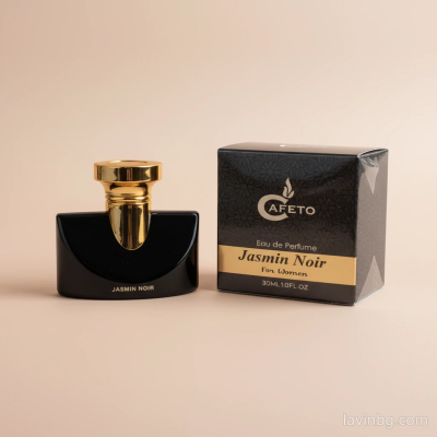 ادکلن مینیاتوری زنانه بولگاری Jasmin Noir Cafeto حجم 30 میلی لیتر با جعبه | lavinbg