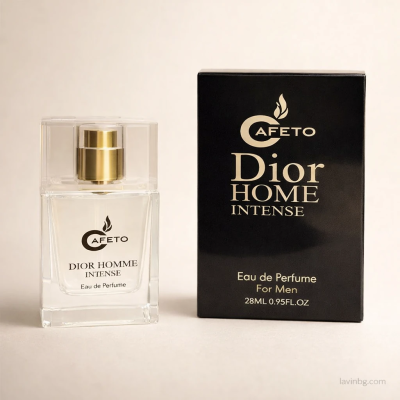 عطر مینیاتوری مردانه کافه‌تو Dior Homme Intense حجم 28 میلی لیتر