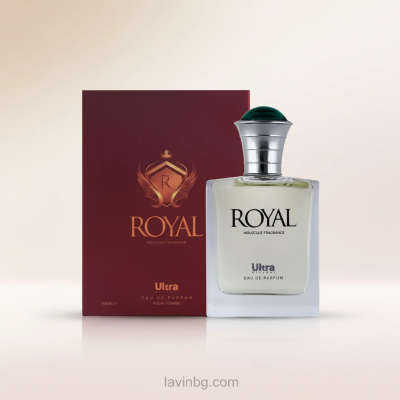 پرفیوم مردانه اولترا ویرچوآل Royal رایحه Molecule 02 با بک گراند پاستیلی و واترمارک lavinbg.com