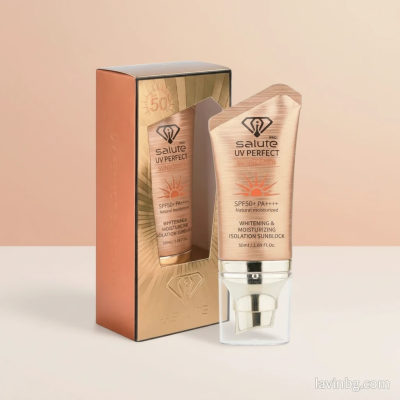 کرم ضد آفتاب بی‌رنگ پرو SPF50 سالوته مدل UV Perfect با جعبه