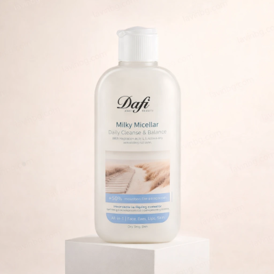 میسلار واتر شیری دافی مناسب پوست خشک حجم 200 میلی لیتر (Milky Micellar)